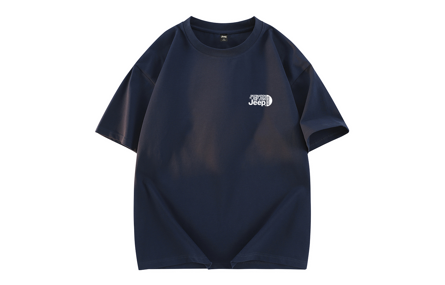 

Футболка Unisex Crew Neck Moderate Heavyweight Jeep, темно-синий