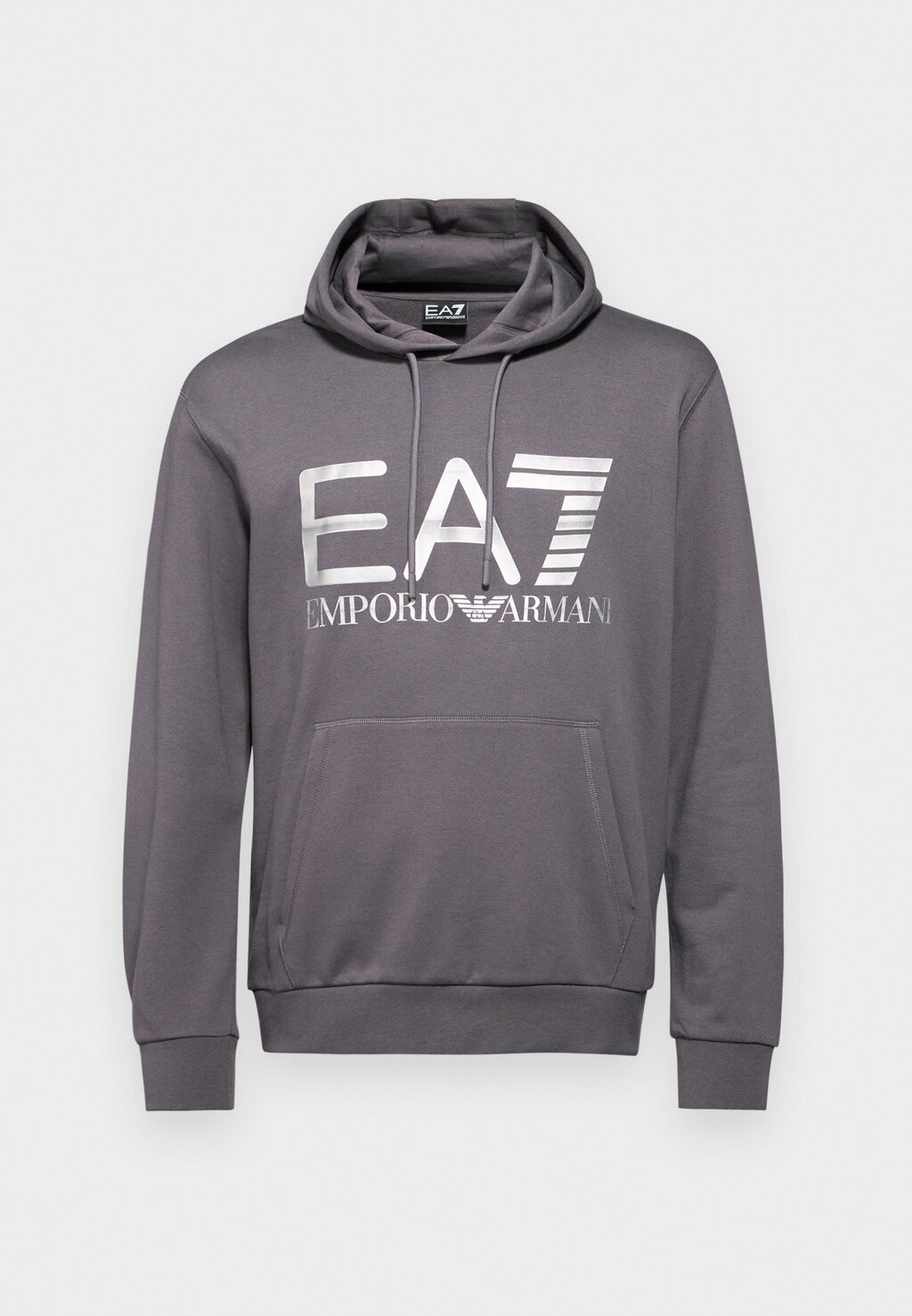 

Джемпер с капюшоном FELPA EA7 Emporio Armani, серый