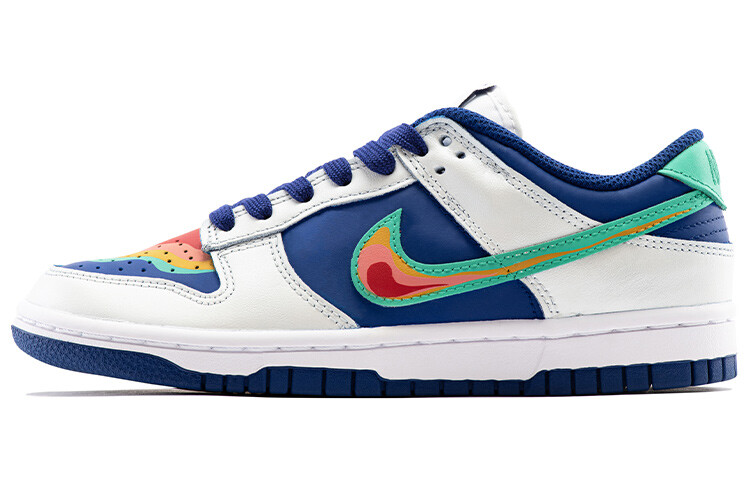 

Кроссовки Nike Dunk Skateboard Shoes Women's Low-Top Blue/White