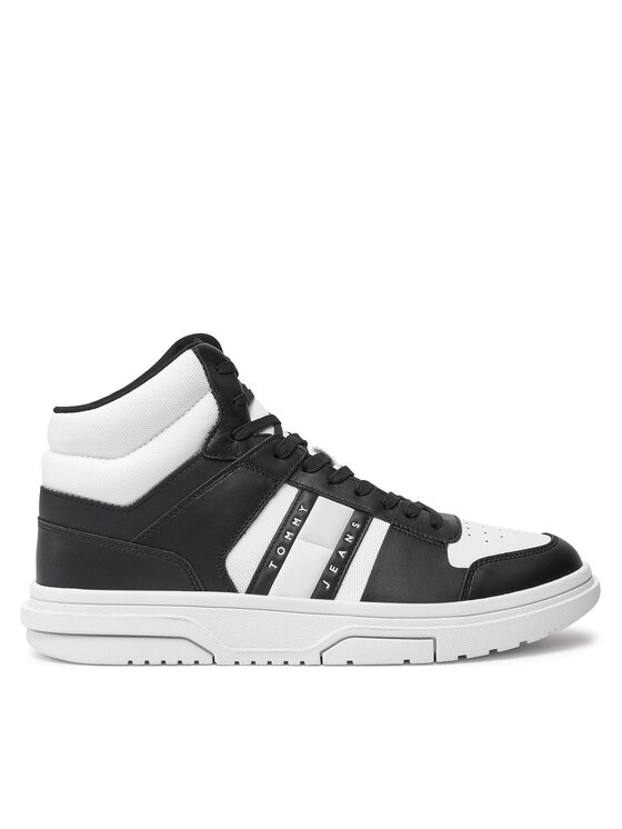 

Кроссовки The Brooklyn Mix Mat Mid EM0EM01458 Tommy Jeans, черный