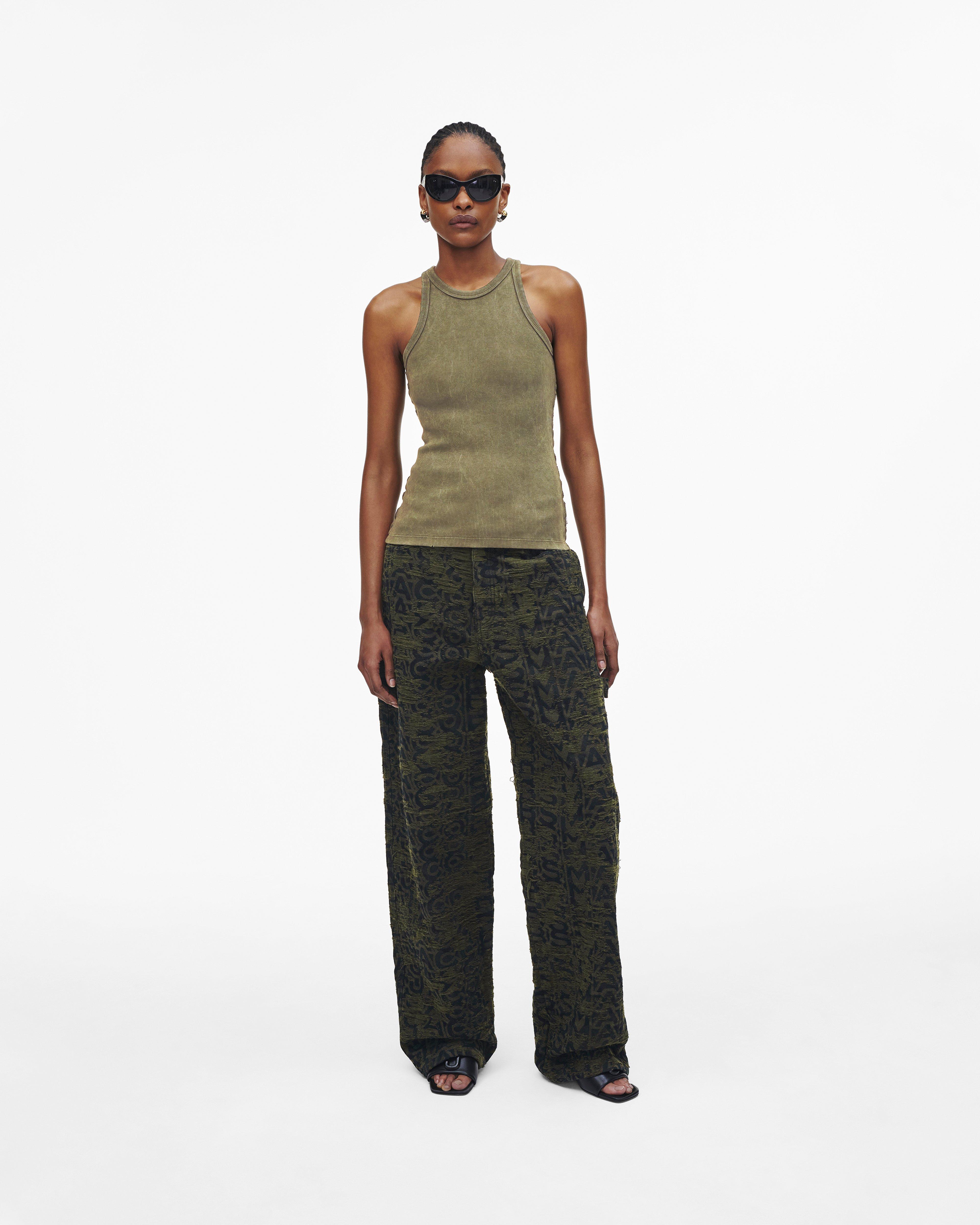 

Майка Grunge Rib Tank Marc Jacobs, цвет Kelp