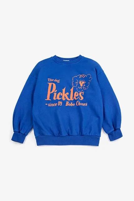 Худи детское Pickles The Dog Bobo Choses, синий — фото 2