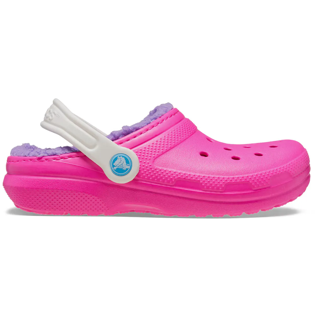

Классические детские сабо Crocs с подкладкой, розовый