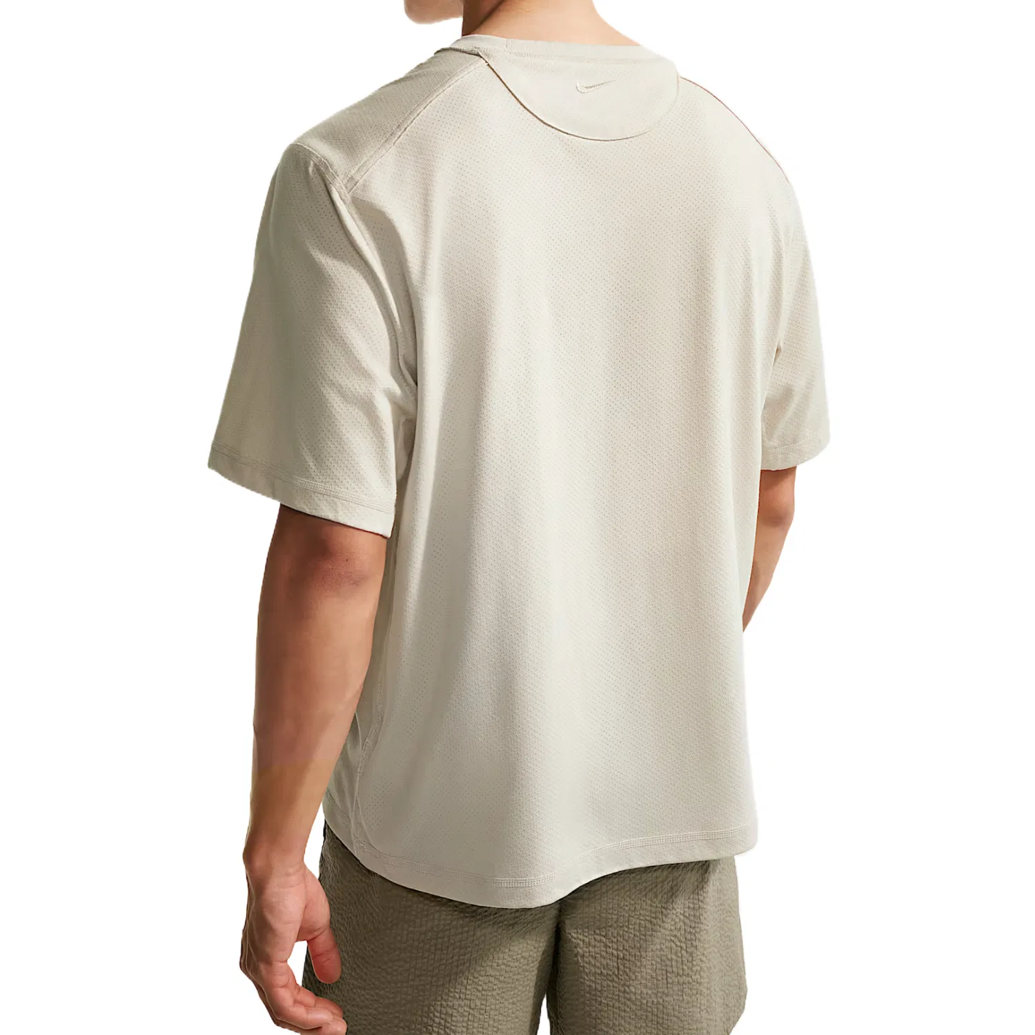 Футболка мужская Primary Quick Dry Nike, Light Earth Brown/Sail White — фото 3
