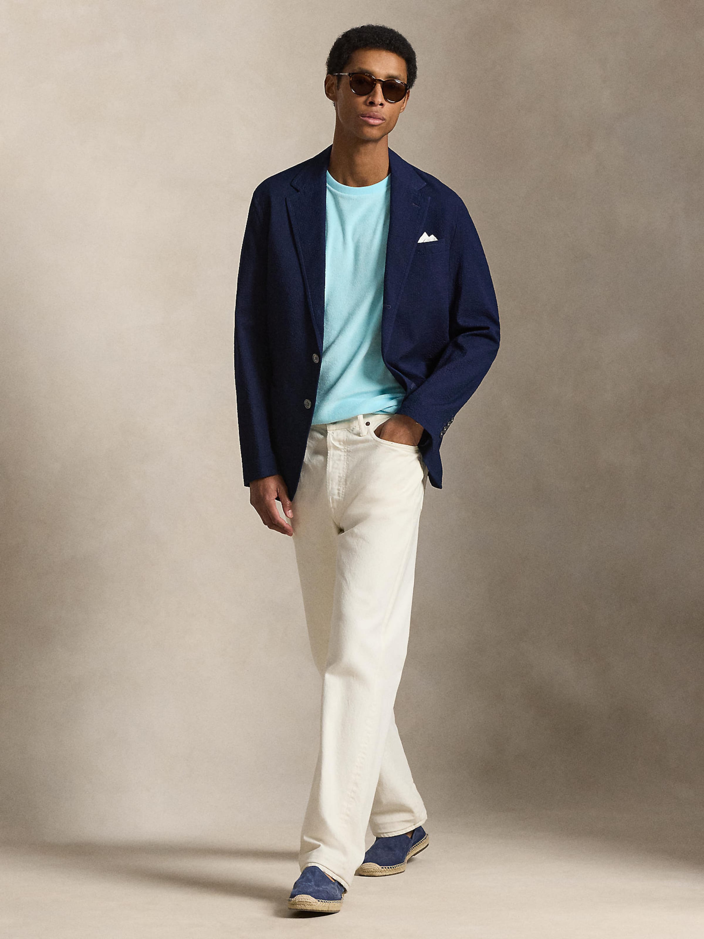 Polo Ralph Lauren Футболка в цвете Aqua — фото 4