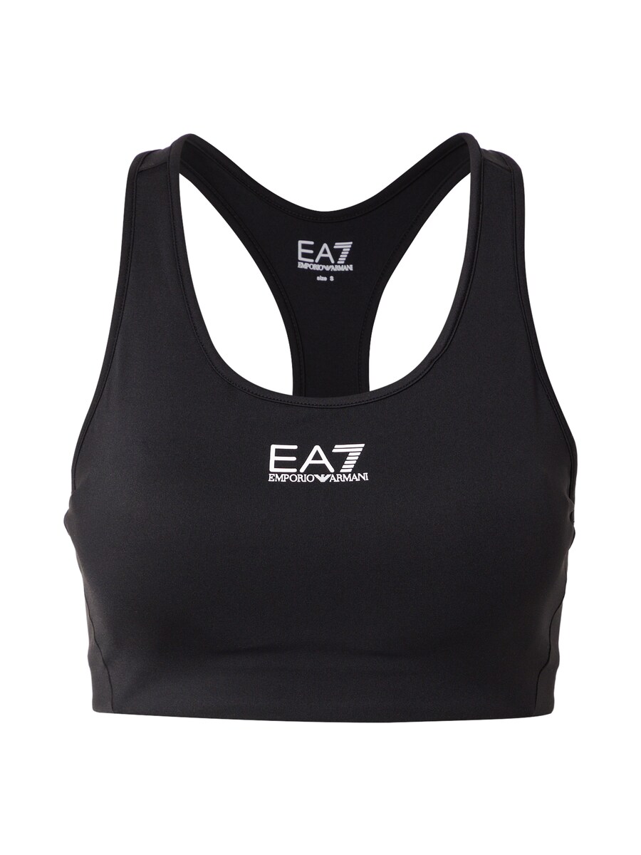 

Спортивный бюстгальтер-бралетт EA7 Emporio Armani, черный