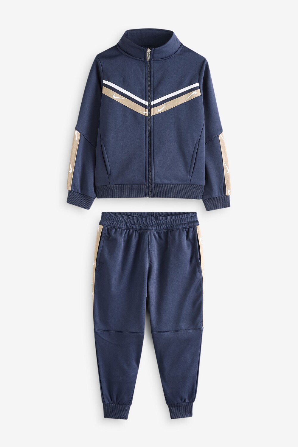 

Спортивный костюм из полиэстера с тесьмой для клуба Little Kids Nike, синий