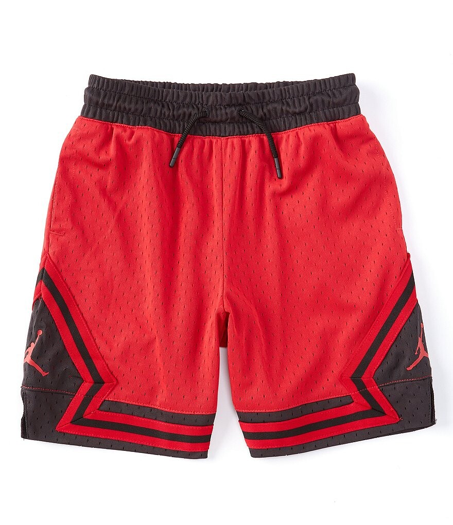 

Шорты из сетки Jordan Big Boys 8-20 Jumpman Air Diamond Active, красный