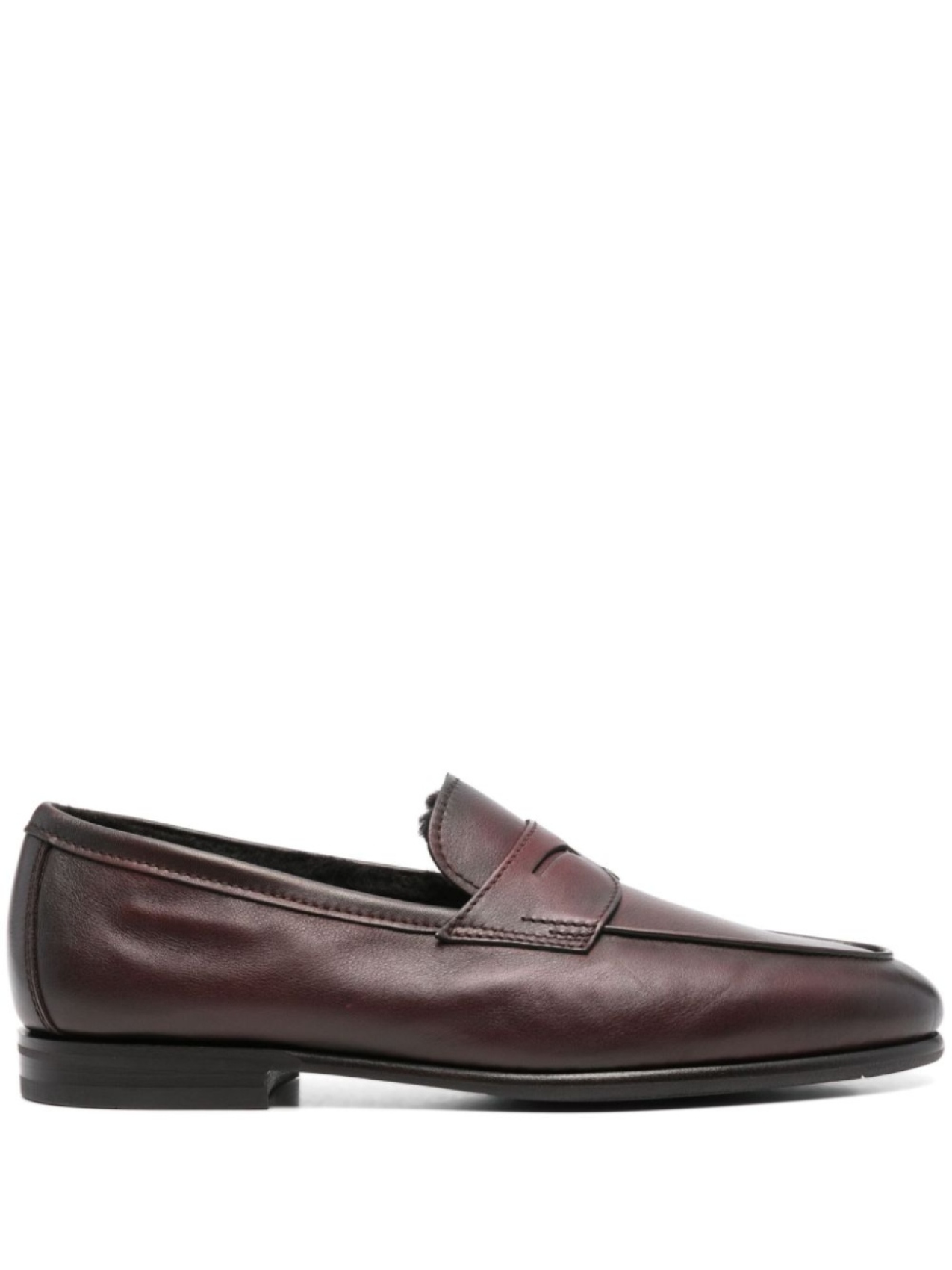 

Santoni лоферы Carlo, коричневый