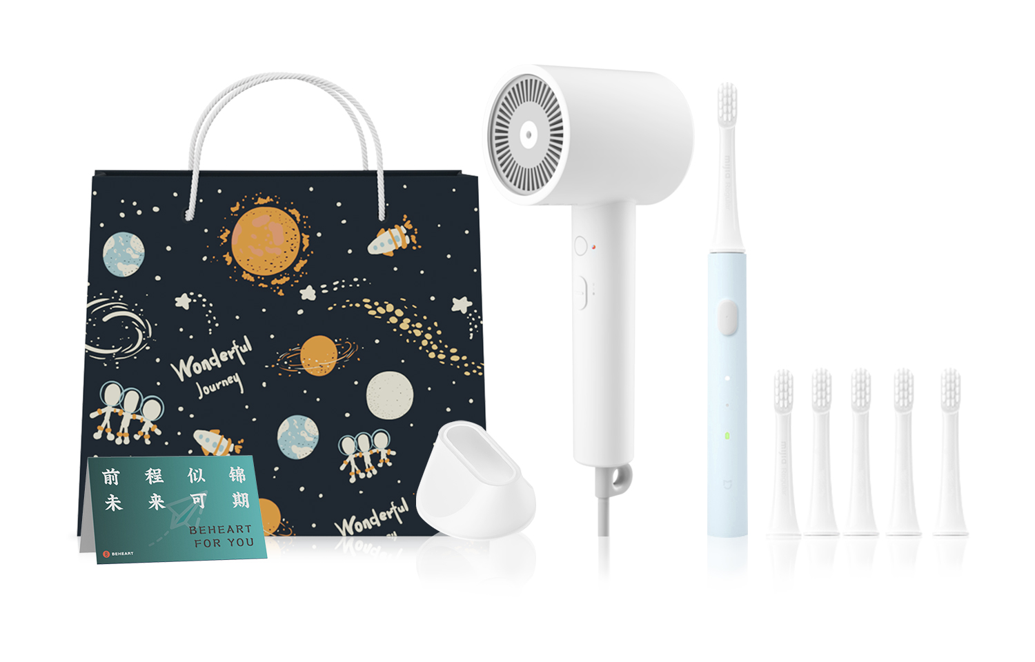 

Фен для волос Mi, H300 Cool Planet Personal Care Gift
