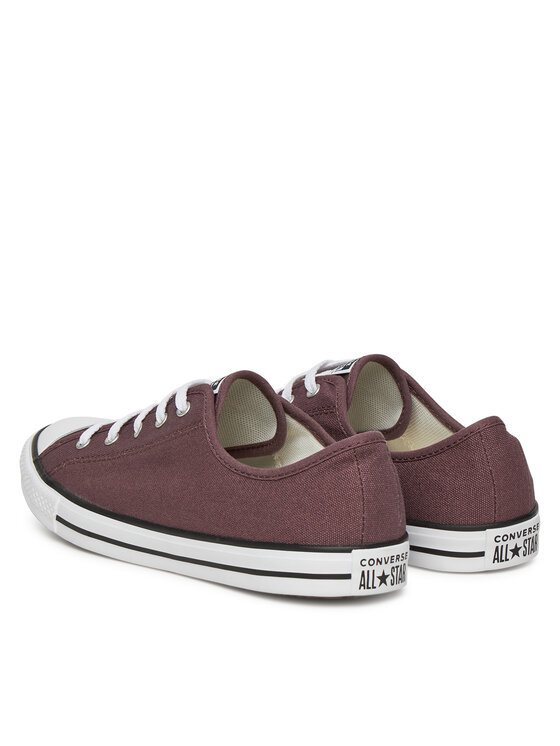 Тканевые кроссовки Chuck Taylor All Star Dainty A13800C Converse, коричневый — фото 3