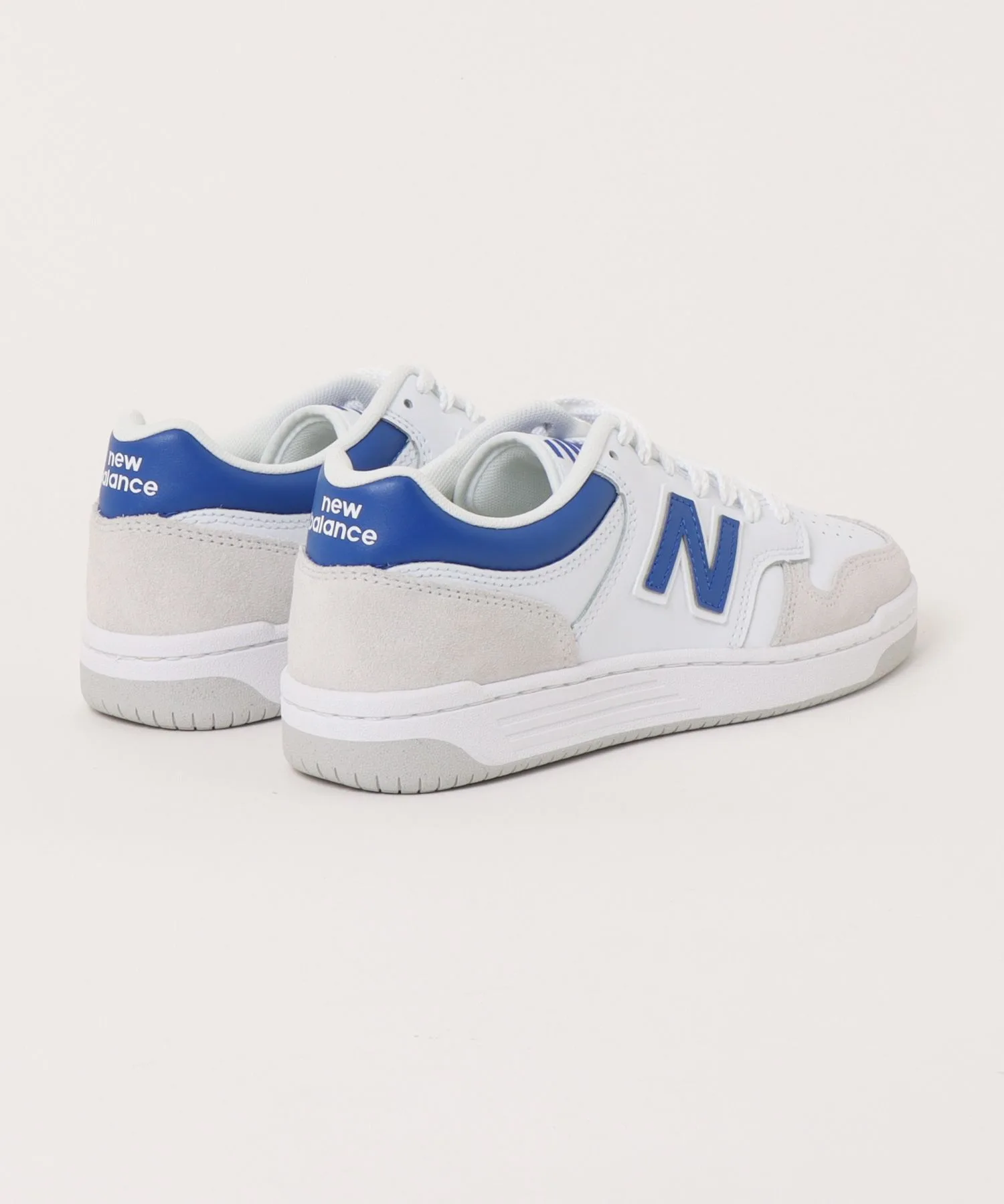 Мужские кроссовки баскетбольные ретро BB480LBI New Balance чёрные — фото 2