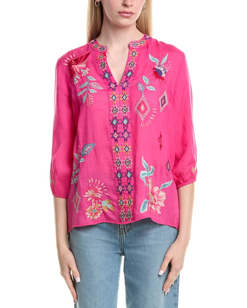 

Блузка «Джонни Уос Талулла» Johnny Was, розовый