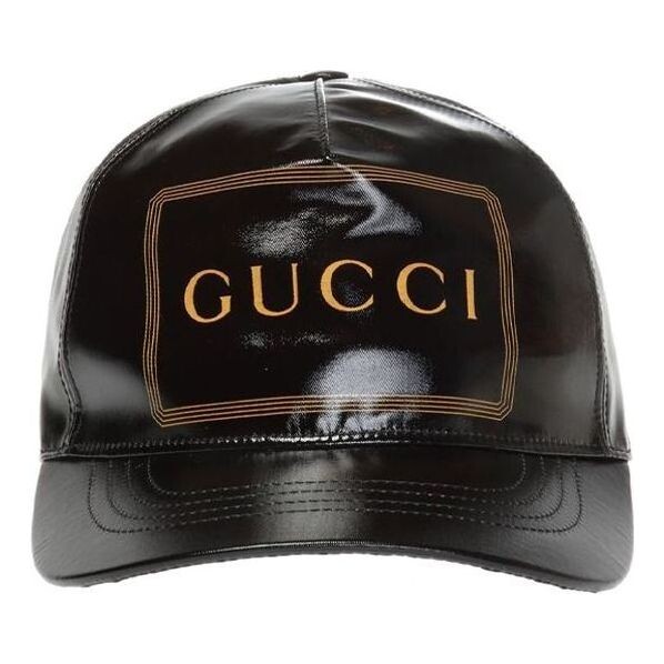 

Бейсболка baseball hat with frame print 'black' Gucci, черный