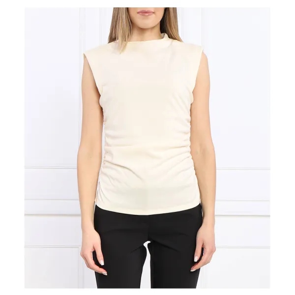 

Топ стандартного кроя Dkny, экрю