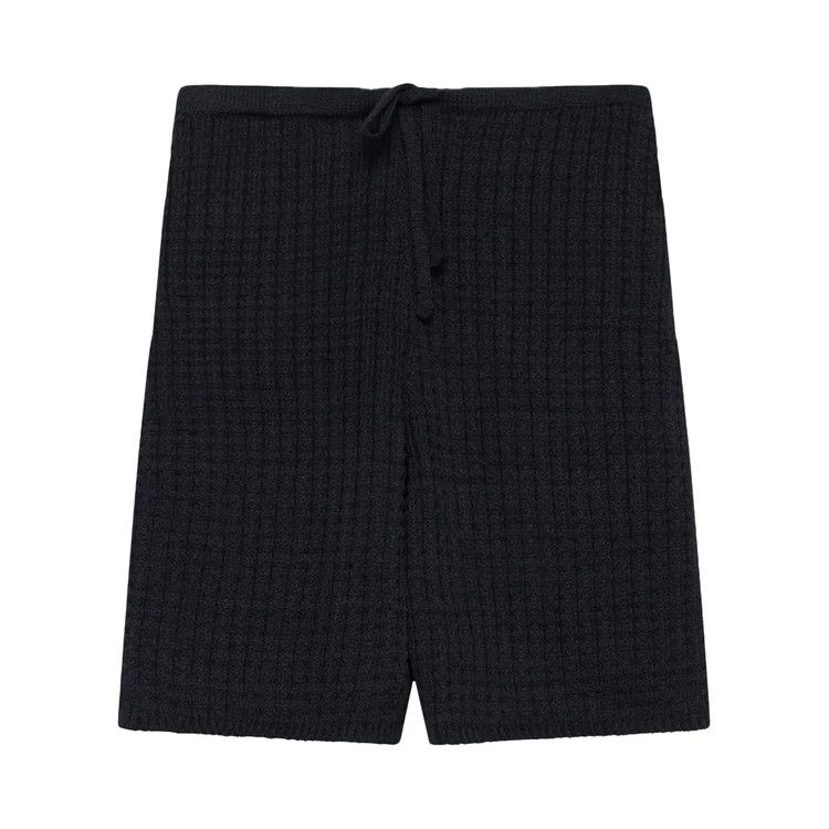 

Шорты The Elder Statesman Nora Lite Check Ball Short, Black