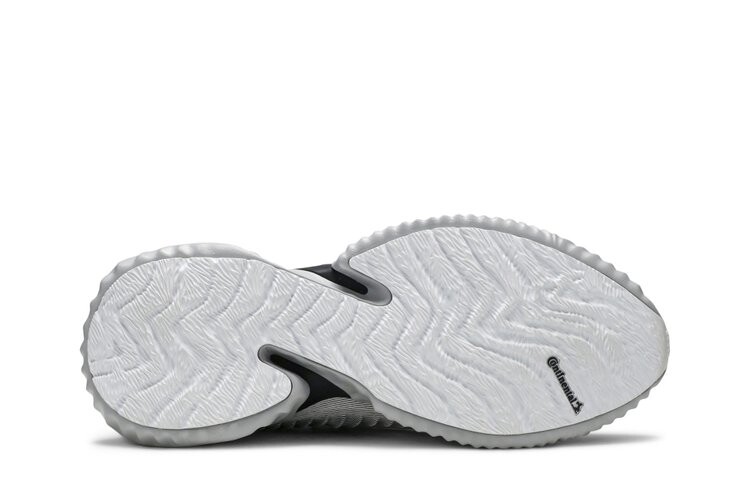Кроссовки Adidas AlphaBounce Instinct 'Cloud White Grey Two', белый — фото 4