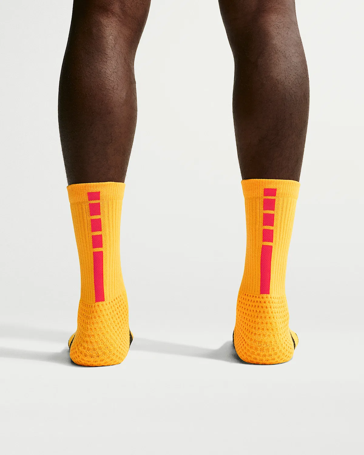 Носки Nike Elite 2.0 с амортизацией (1 пара), Laser Orange/Wolf Grey/Black/Bright Crimson — фото 3