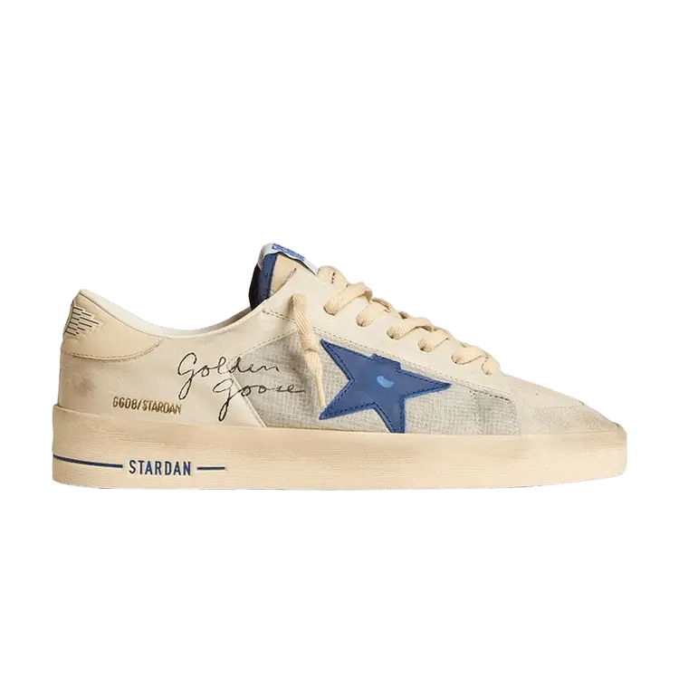 

Кроссовки Golden Goose Stardan, Ivory Blue Star
