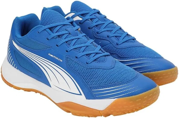 Кроссовки для бадминтона PUMA Solarflash III, Team Royal-White — фото 3