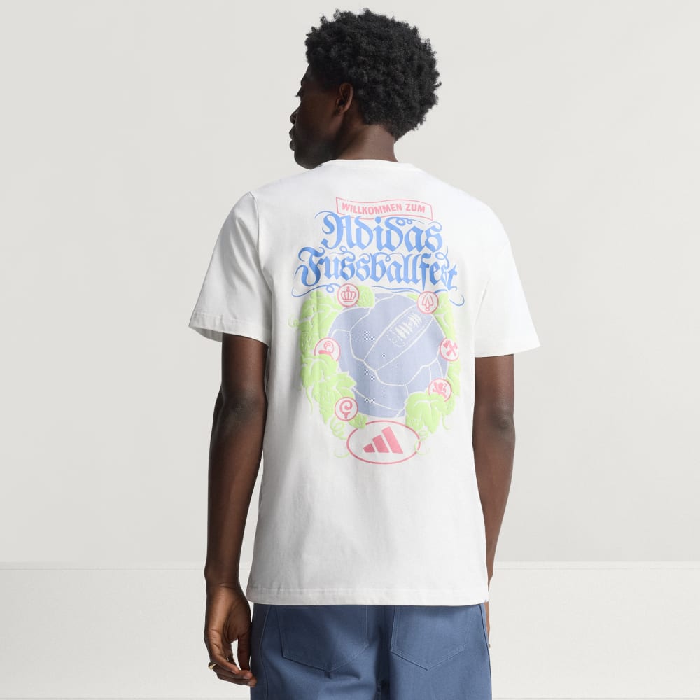 

Футболка Adidas Wiesn Graphic Tee, белый