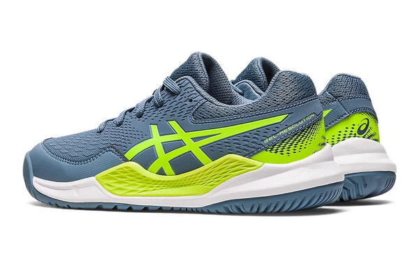 Кроссовки гель разрешение 9 Asics, синий — фото 4