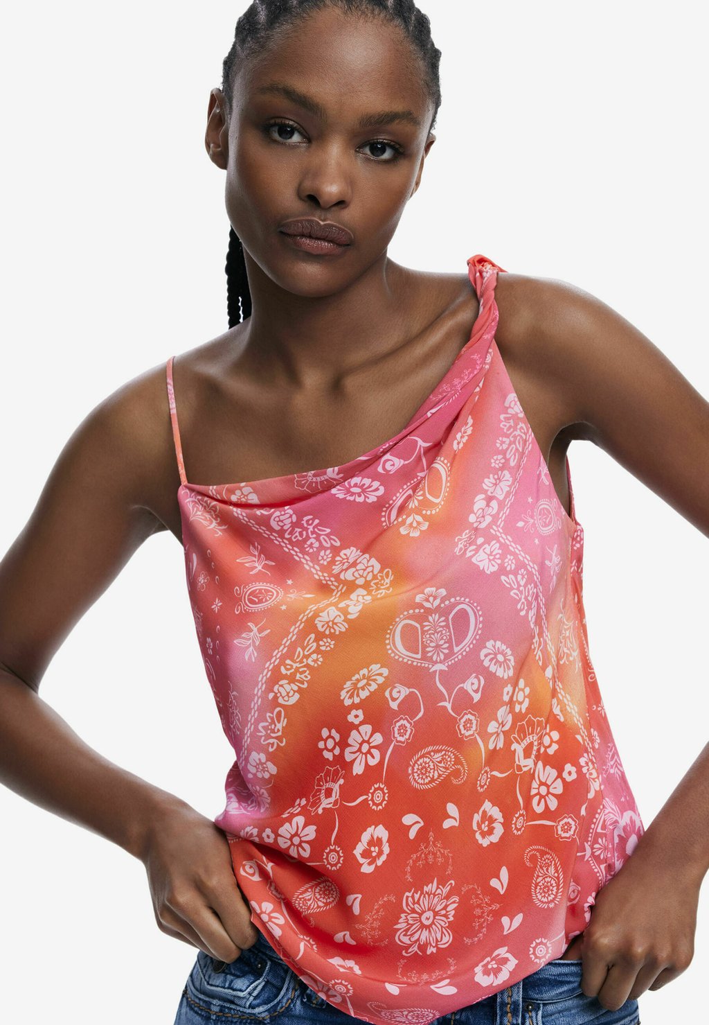 

Блуза BANDANA Desigual, розовый