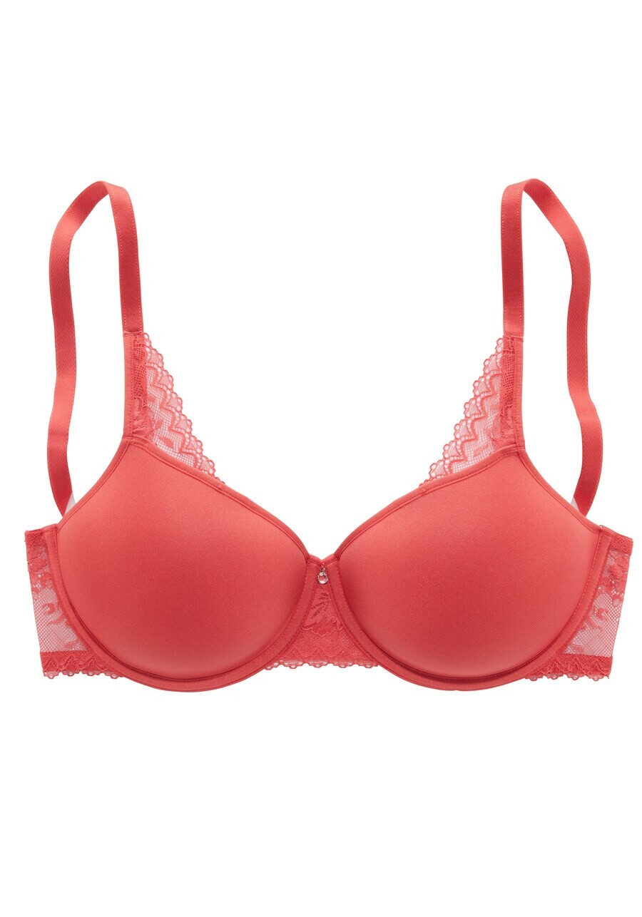 

Бюстгальтер-минимайзер LASCANA Minimiser Minimizer, цвет blood red