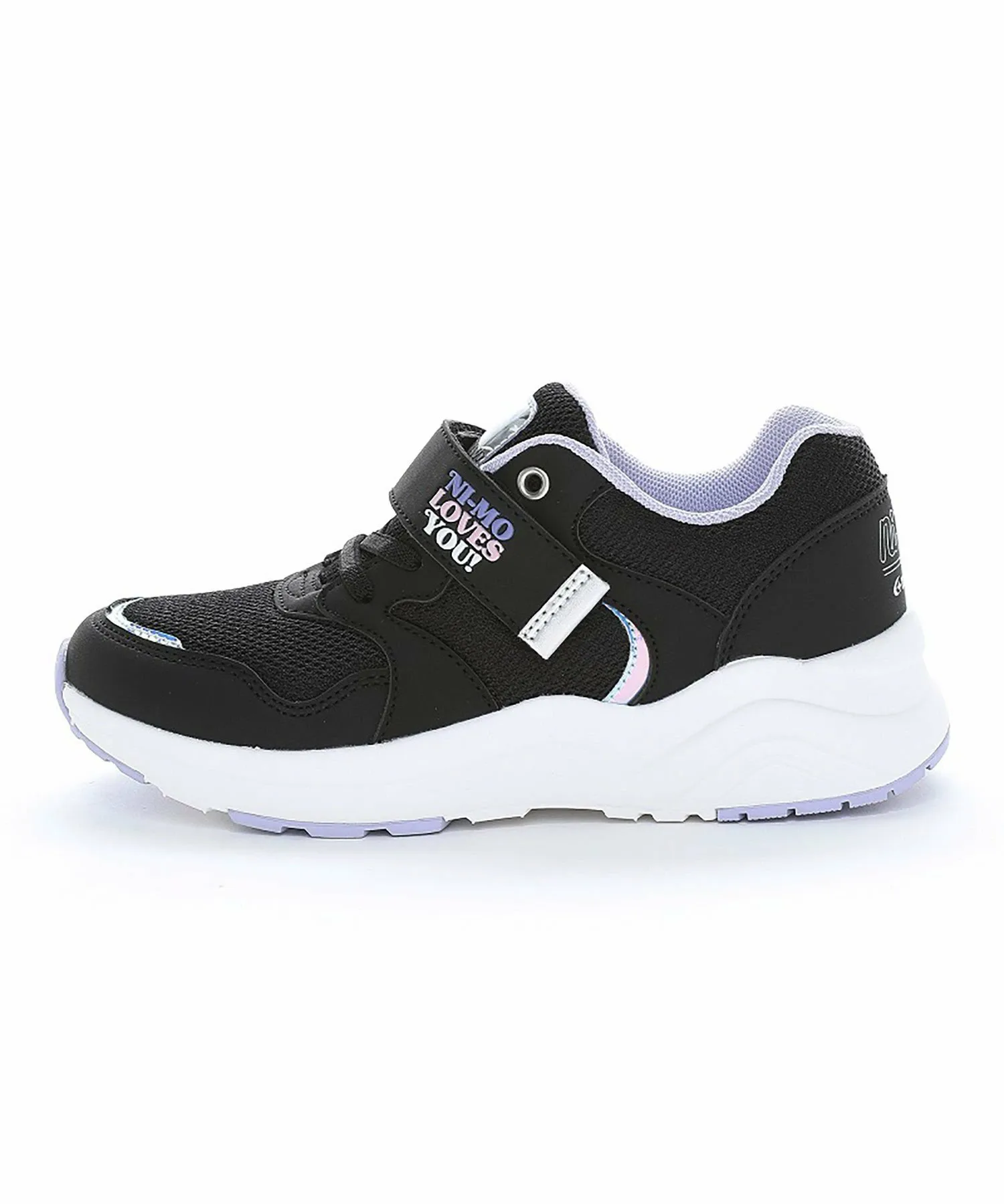 Детские кроссовки MoonStar NM J147 черного цвета для девочек Ni-Mo, black — фото 4