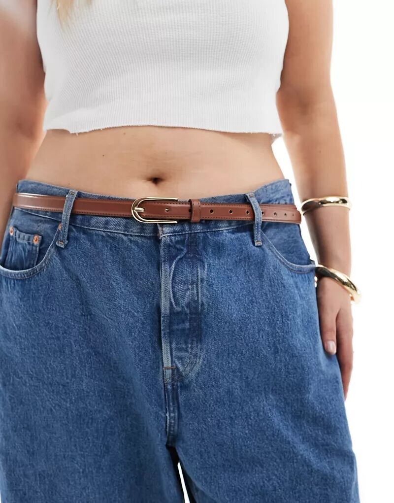 

Узкий ремень на талию и бедра ASOS DESIGN Curve