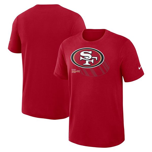

Мужская футболка San Francisco 49ers scarlet left end run slub performance Nike