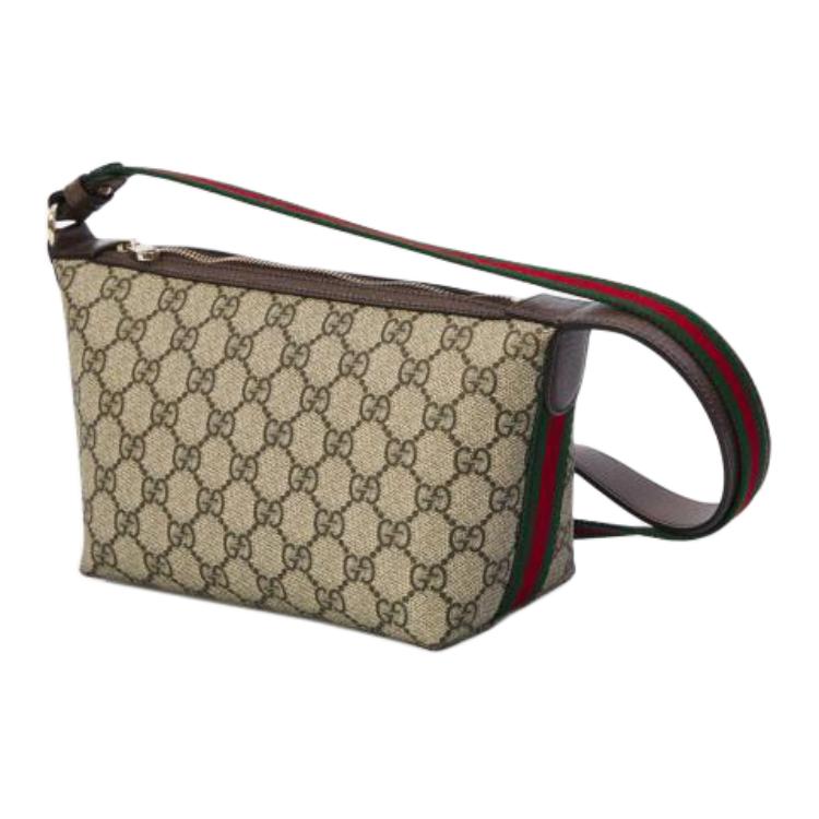 Женская сумка через плечо GUCCI Ophidia из кожи — фото 3