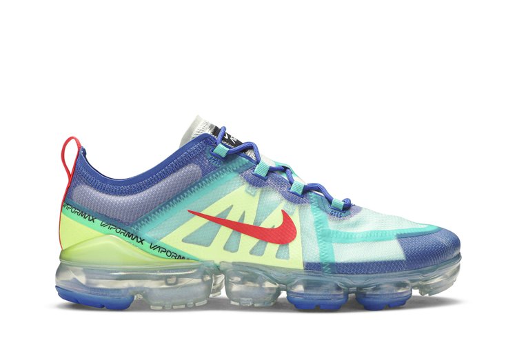 

Кроссовки Nike Air VaporMax 2019 'Blue Volt', синий