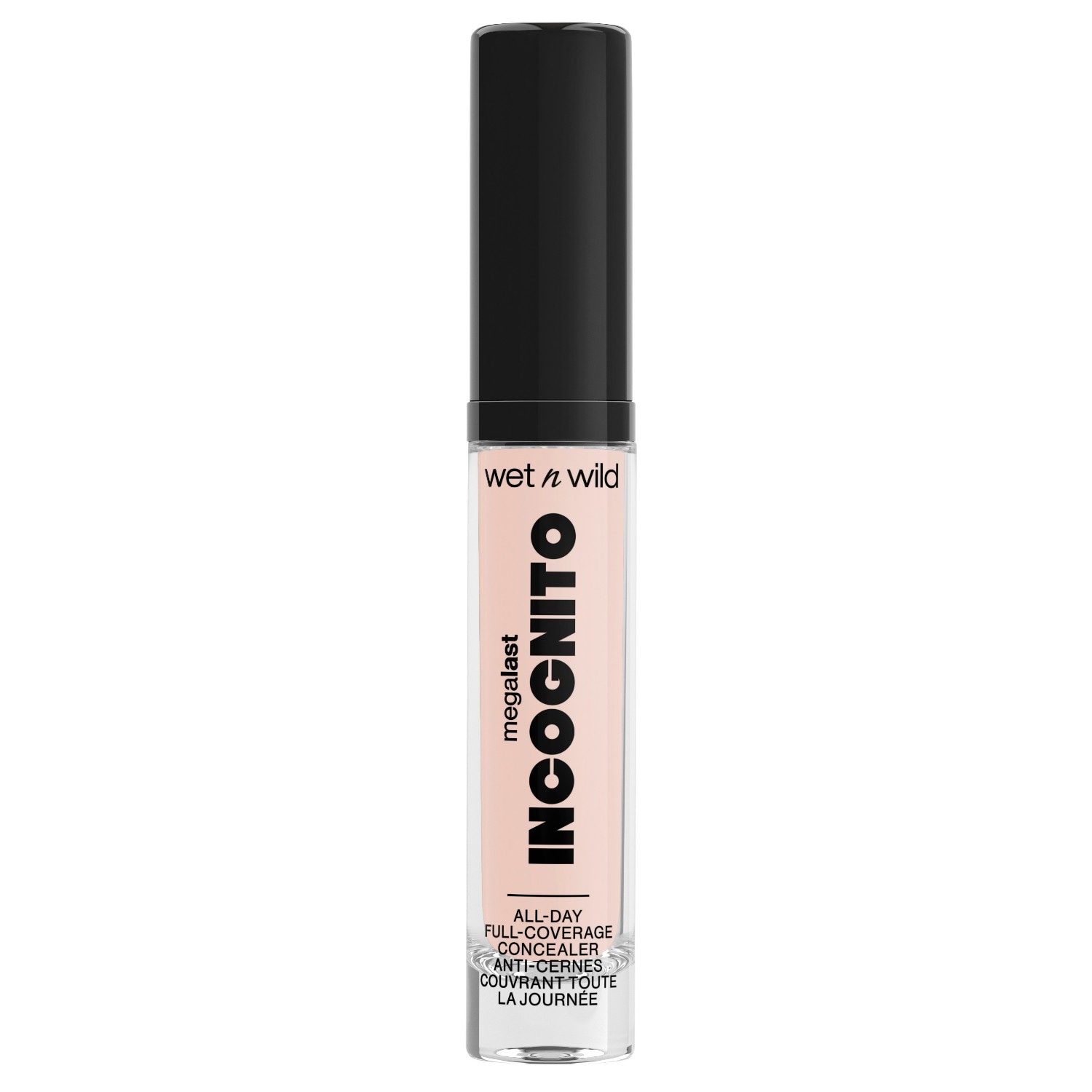 

Корректор megalast incognito all-day full coverage Wet N Wild, light beige, объем 5.5 мл