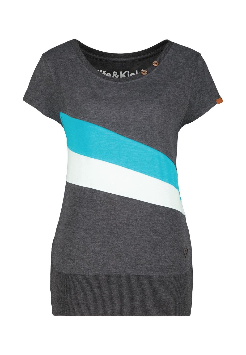 

CleaAK Рубашка ALIFE AND KICKIN, цвет Moonless Melange