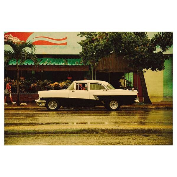 

Фреска Komar Cuba Car, разноцветный
