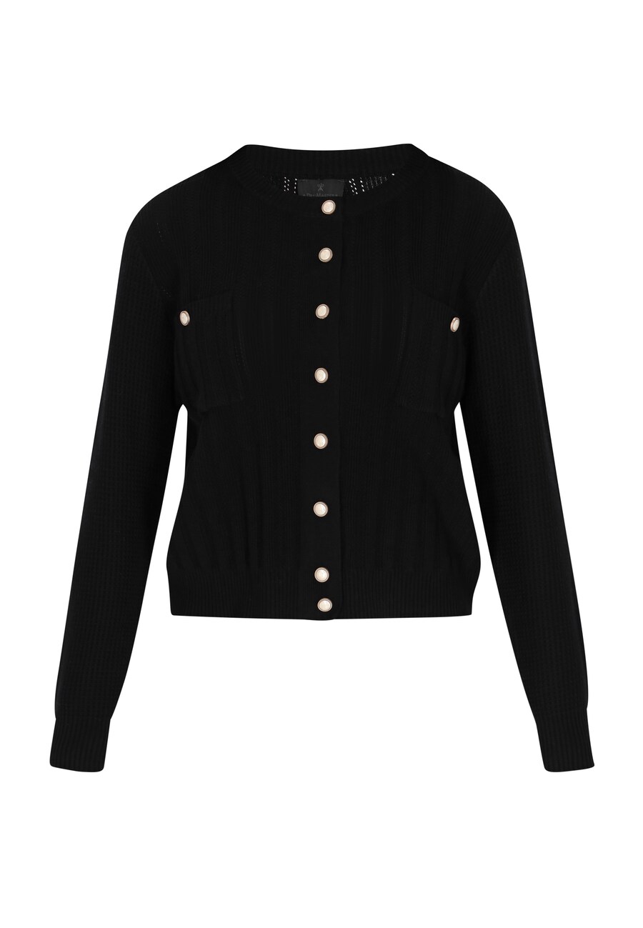 

Вязаный кардиган DreiMaster Klassik Classic Look, черный