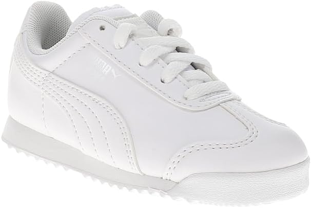 Кроссовки PUMA Roma Kids, белый/серый/светло-серый — фото 3