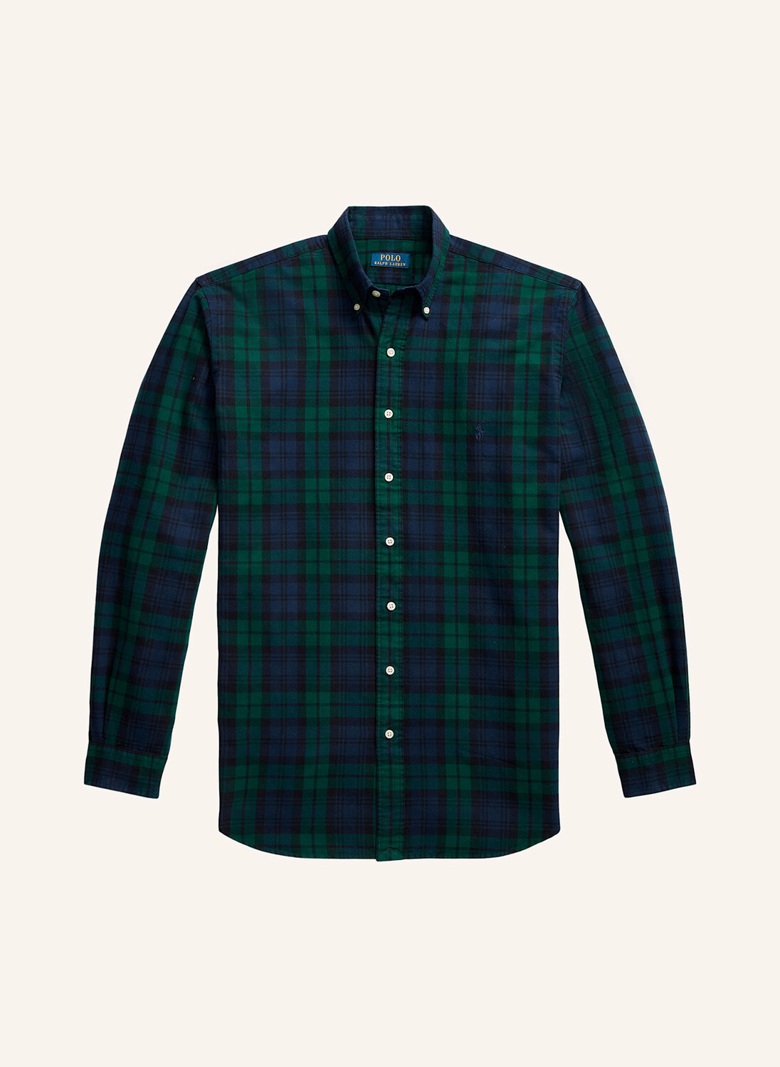 

Комфортная посадка оксфордской рубашки Polo Ralph Lauren Big & Tall, зеленый