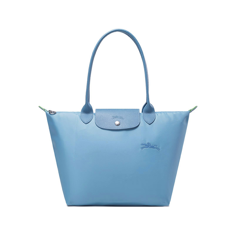 

LONGCHAMP Сумка-пельмень Le Pliage Green Recycled Canvas с кожаной отделкой