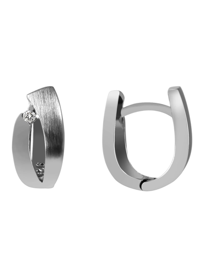 

Adeliás Женские серьги - серьги-кольца на шарнирах из серебра 925 пробы