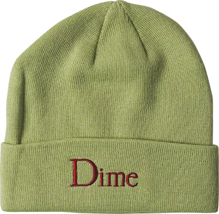 

Шапка Dime Classic Wool Fold 'Lime', зеленый