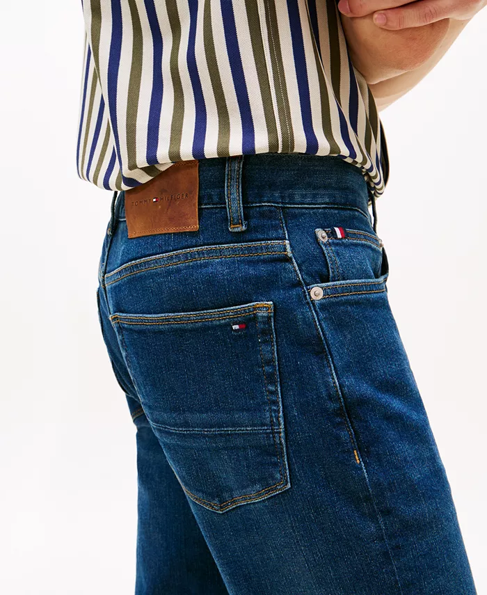 Мужские джинсы Bleeker Slim Fit Stretch Tommy Hilfiger, синий — фото 3