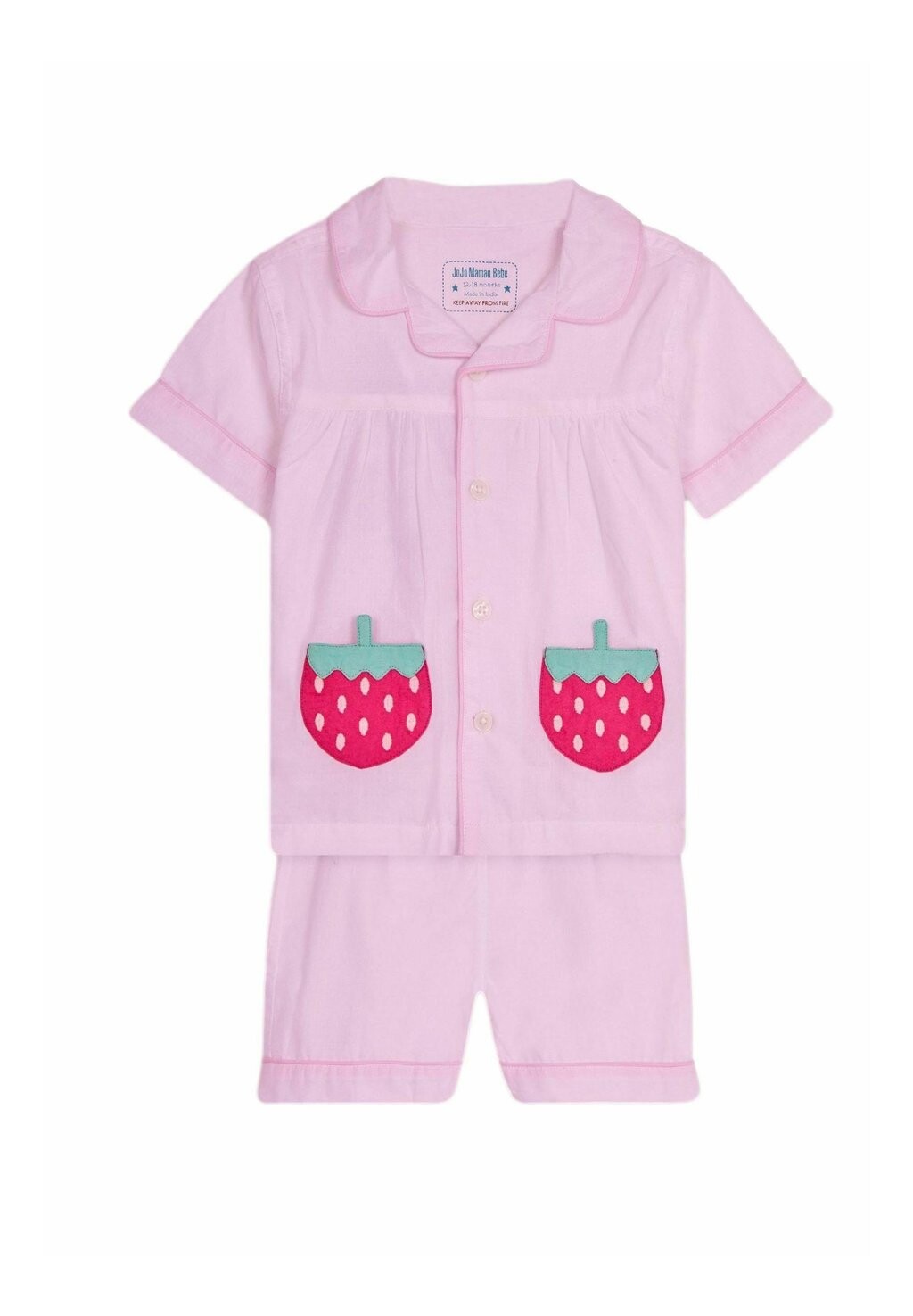 

Пижама REGULAR SET JoJo Maman Bébé, розовый