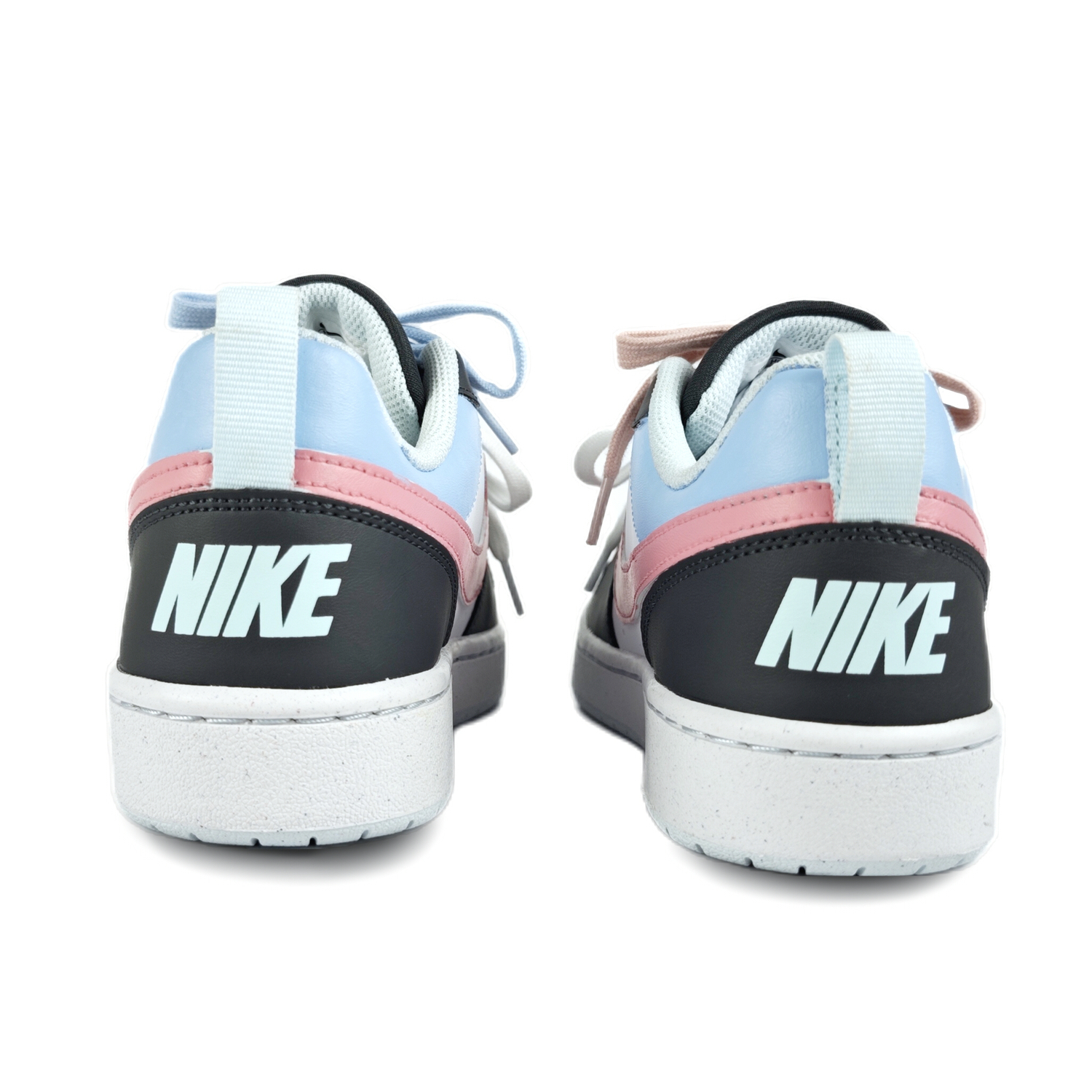 Nike Court Borough Peach Blossom нескользящие устойчивые к истиранию низкие детские скейтбординговые кроссовки unisex — фото 4