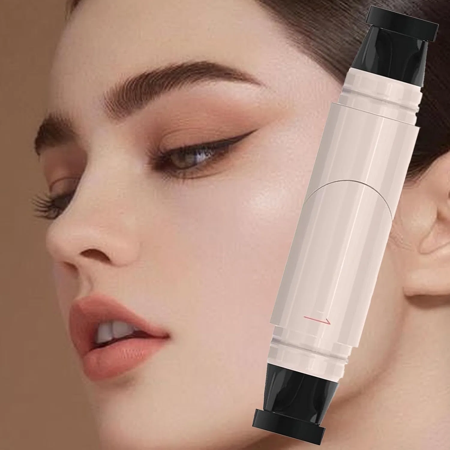 Подводка для глаз Eyeliner Stamp Wing, черная — фото 3