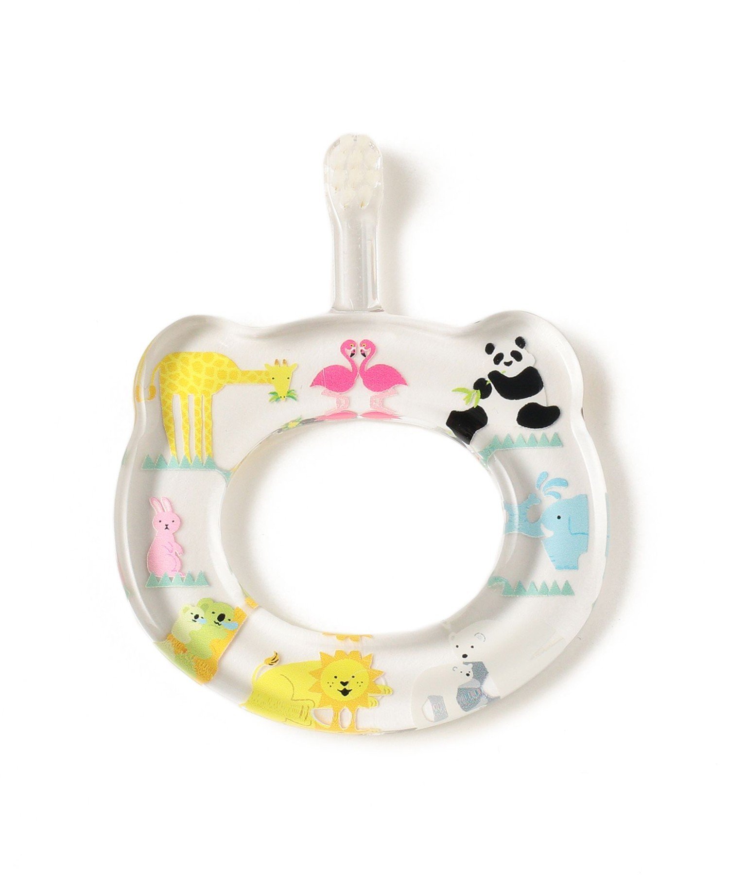 HAMICO / PLAY LAND детская зубная щетка 18 (5 месяцев–3 года) 26SS Kodomo Beams, Zoo