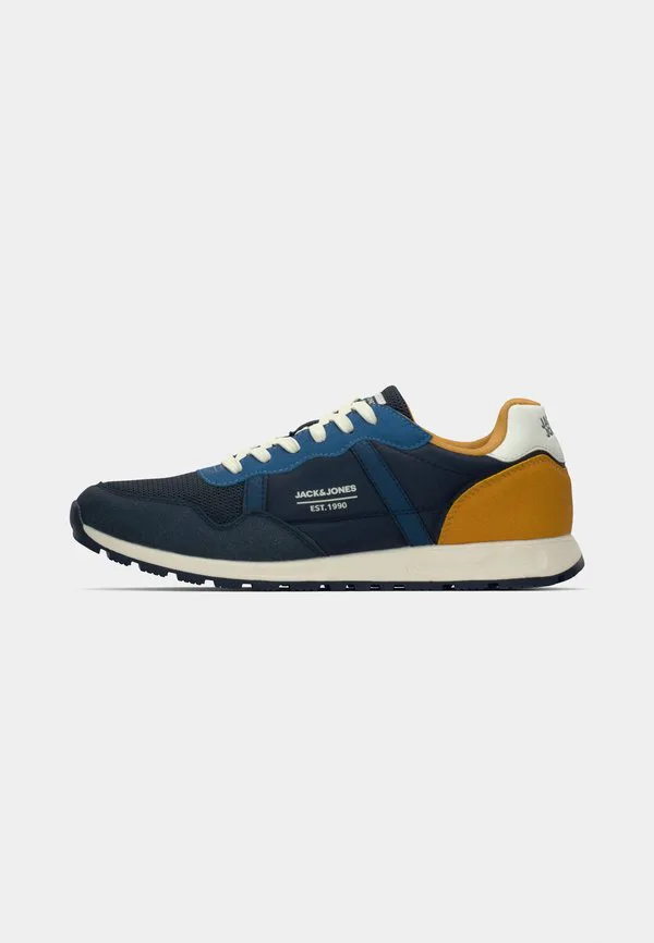 Кроссовки jfwharrow Jack & Jones, Navy/Cadnium Yellow — фото 2