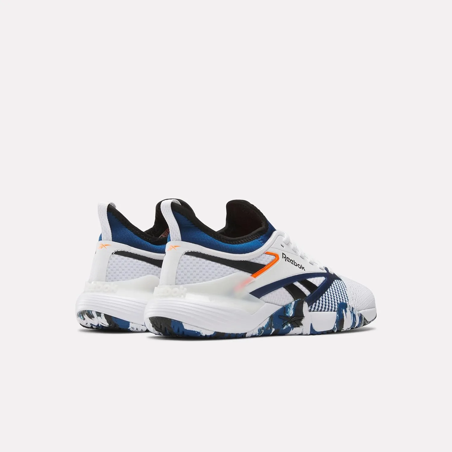 Кроссовки Reebok Unix Nano Court Trainers, белый/черный/синий — фото 4