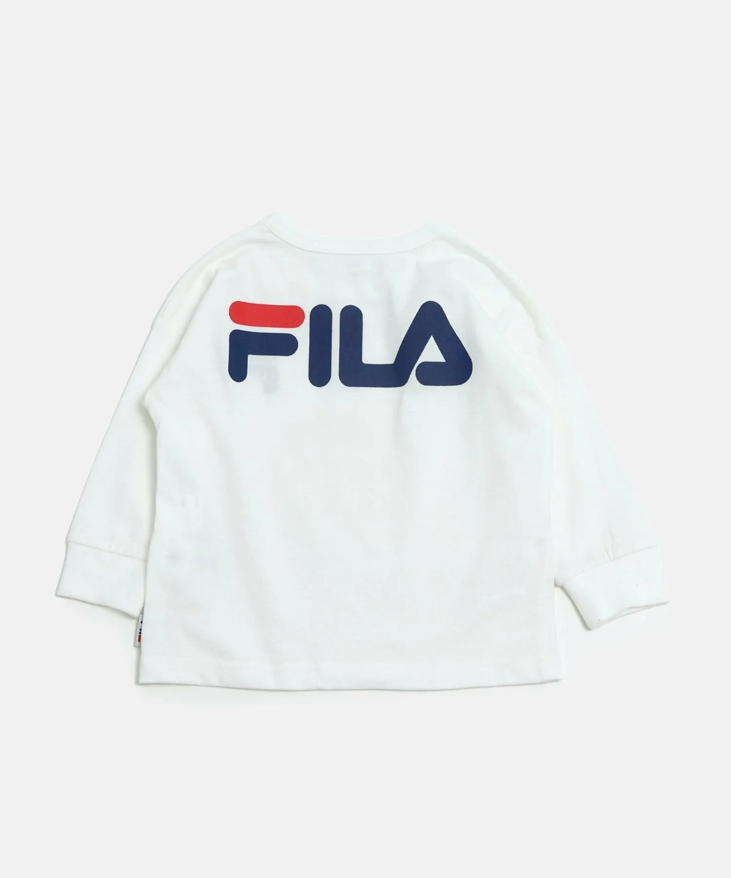 Футболка с длинными рукавами Fila Fila, A logo/white — фото 3